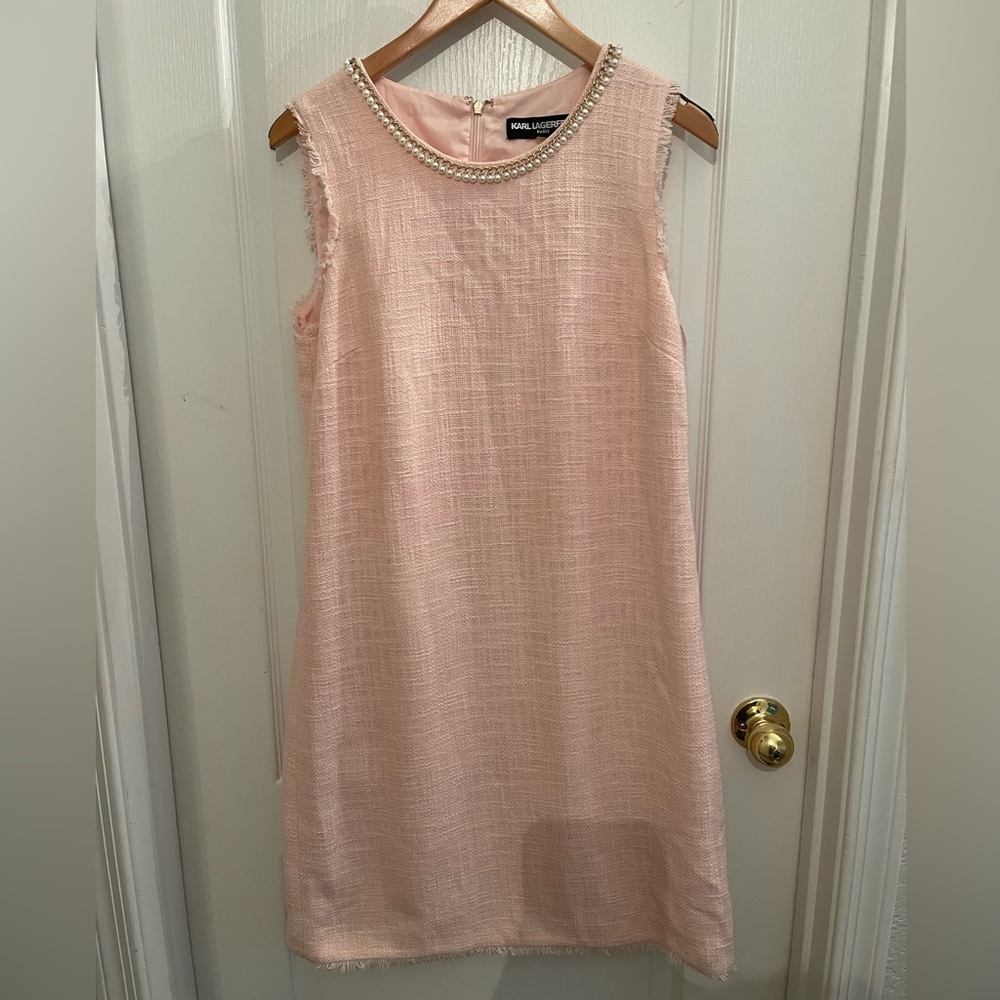 Karl Lagerfeld Pink Dress